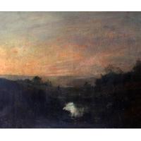 Zdjęcie przedmiotu 50: Pejzaż o świcie 1889r.